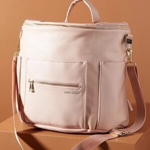 Fawn Design Diaper Bag blush pink